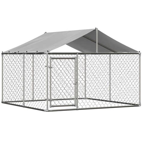 GIODIR Outdoor Large Dog Kennel With Canopy & Reviews | Wayfair