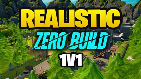 Realistic Zero Build 1v1 🎯 [ bullseye ] – Fortnite Creative Map Code