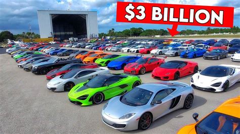 The Most Expensive Car Collection in The World - YouTube