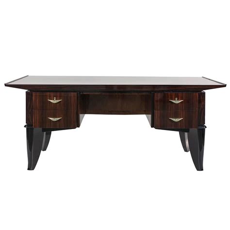 Art Deco Executive Desk Attributed to Andre Arbus | Executive desk, Art ...