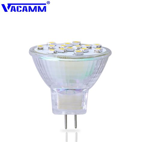 Newest MR11 Led Lamp SMD 2835 Spotlight Warm White 15Leds AC12V DC24V ...