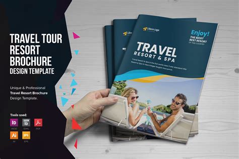 Travel Resort Brochure Design | Creative Market