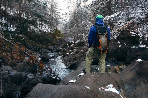 "Man Hiking In The Nature" by Stocksy Contributor "Dimitrije Tanaskovic ...