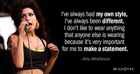 TOP 25 QUOTES BY AMY WINEHOUSE (of 124) | A-Z Quotes