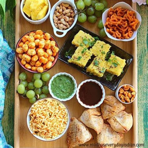 Indian Snack Cuterie Board - Madhu's Everyday Indian