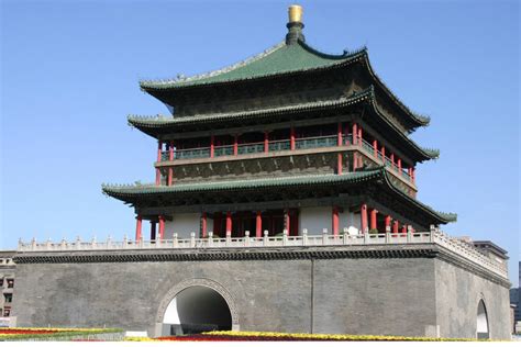 The Bell Tower - the Geographical Center of Ancient Xian