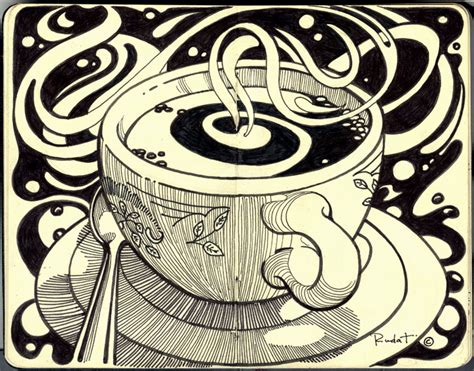 coffee art by rudat on DeviantArt