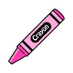 Red Crayon Clip Art