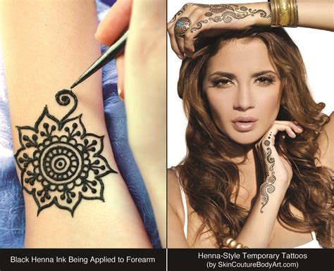 Water-Transfer Henna Temporary Tattoos Are Safe