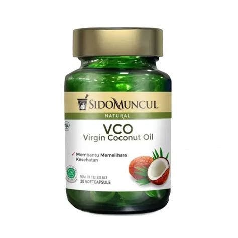 Sido Muncul VCO 30 Soft Capsule - Kegunaan, Efek Samping, Dosis dan ...