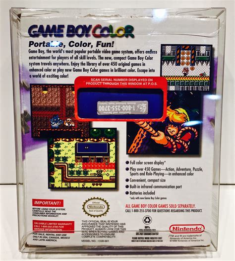 Game Boy Color Console Box Protector – RetroProtection