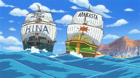 Hina's marine ship & Vivi's Alabasta ship - One Piece Episode 777 | One ...