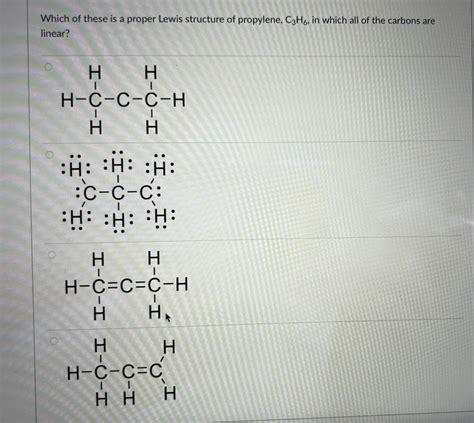 C3h6 Molecular Geometry