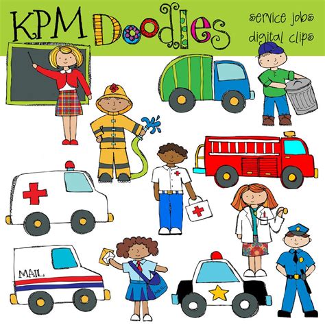 KPM Community Service Digital Clip Art - Etsy