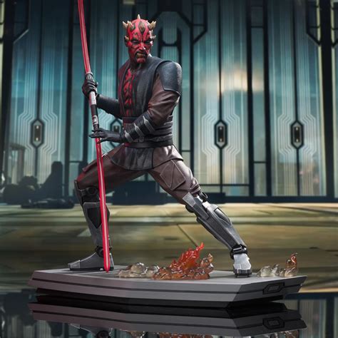 Darth Maul Enters the Battle of Mandalore with New Gentle Giant Statue