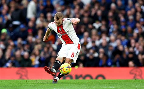 Ward-Prowse goes one short of Beckham's free-kick record