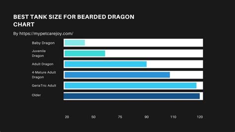 How to Pick the Best tank Size For Your Bearded Dragon [Chart ...