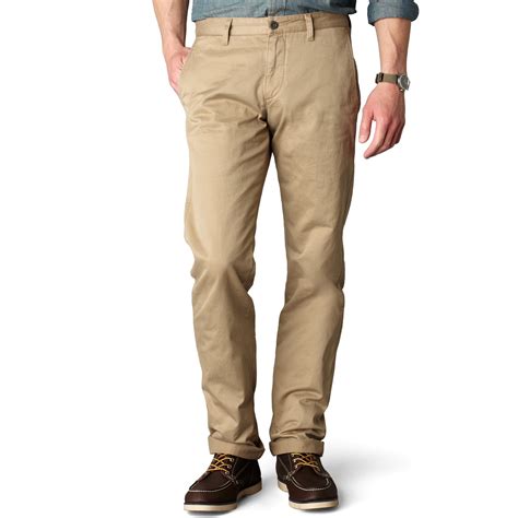 Dockers D1 Slim Tapered Fit Alpha Khaki Flat Front Pants in Khaki for ...