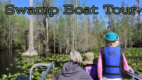 Okefenokee Swamp Boat Tour - YouTube