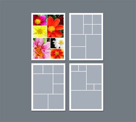 INSTANT DOWNLOAD Photo Collage Template by LucyRoseDesigns, $5.60 ...