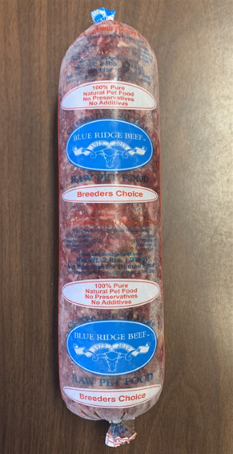 FDA: Blue Ridge Beef Recalls Raw Dog Food Due to Salmonella Health Risk ...