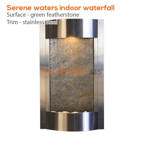 Serene waters indoor waterfall