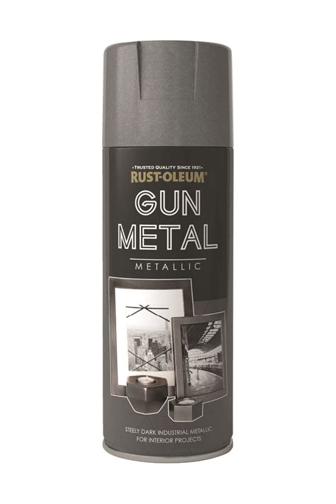 Gun Metal Metallic Spray Paint - Rustoleum Spray Paint