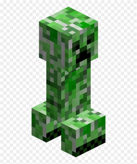 Creeper - Creeper De Minecraft Png, Transparent Png - 454x926(#2860768 ...