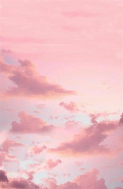 Cute Pink Clouds Wallpaper