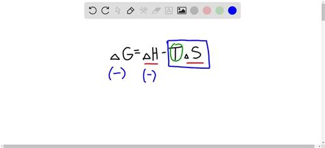 SOLVED:What combination of ΔH and ΔS values always produces a negative ...