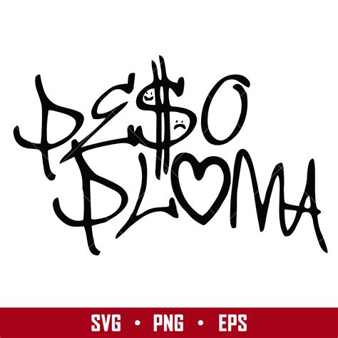 Peso Pluma Logo Svg, Peso Pluma Clipart, Peso Pluma Silhoutt | Inspire ...