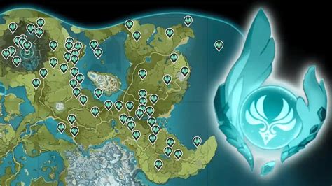 Genshin Impact Mondstadt Anemoculus Locations