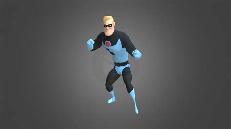 Mr. Incredible - 3D model by CG Animation Studio (@JosephGiri) [fee478e ...