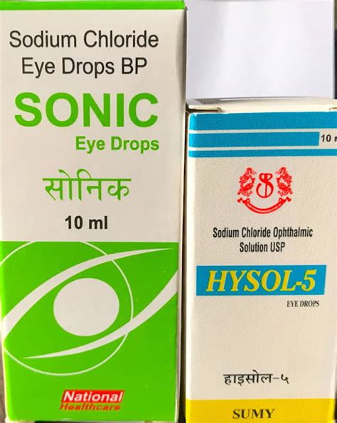 Sodium Chloride 5% Eye Drops in Nepal - Eye Health Nepal