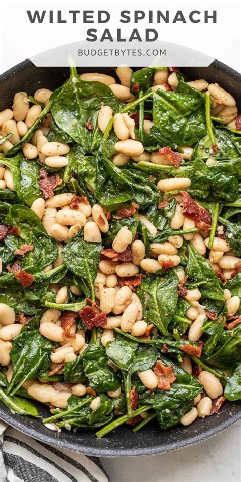 Wilted Spinach Salad - Budget Bytes