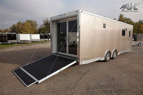 Custom Motorcycle Trailer with Living Quarters | MO Great Dane trailers