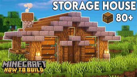 Minecraft How To Build A Storage House You