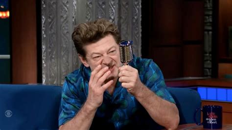 Andy Serkis Condemns Russia In Character As Gollum To Stephen Colbert