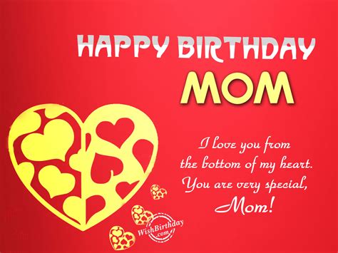 I Love You Mom , Happy Birthday - Birthday Wishes, Happy Birthday Pictures