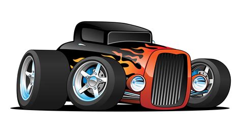 Classic Car Hot Rod Svg