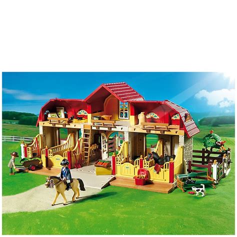 Playmobil Horse Farm Large Pony Farm (5221) Toys | TheHut.com