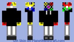 neon Minecraft Skin