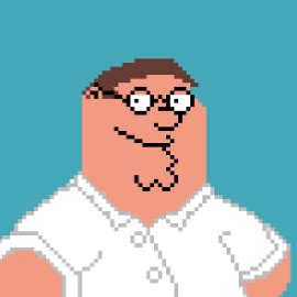 Peter Griffin Pixel Art by SlowkingKrew420 on Newgrounds