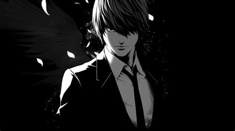 Light Yagami Cool Death Note Manga Wallpaper, HD Artist 4K Wallpapers ...