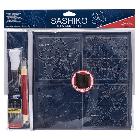 Sashiko: Starter Kit - Sew Easy - Groves and Banks