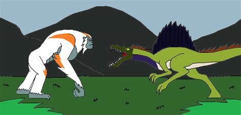 Blizzard vs Spinosaurus by Syfyman2XXX on DeviantArt