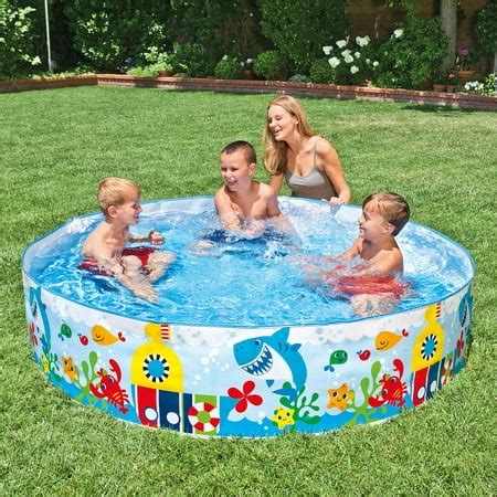 Intex 6' Submarine Play SnapSet Kids Pool - Walmart.com