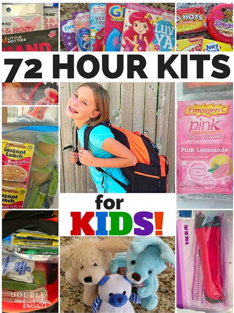 How To Make 72 Hours Kits For Kids - Emergency Kits For Kids