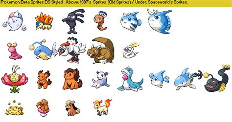 Some Beta Pokemon Gold/Silver Sprites by MultiDiegoDani on DeviantArt