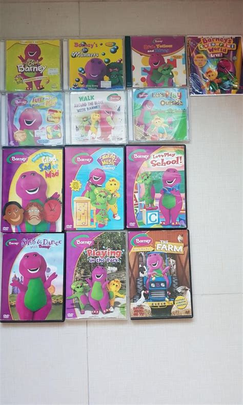 Barney DVD/VHS Collection Singing/Animated Barney Dinos, 52% OFF